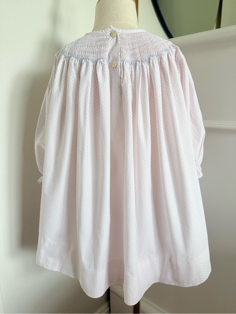 Shrimp & Grits Kids Smocked Nutcracker Ballerina Christmas Dress Girls 3T - Picture 6 of 16